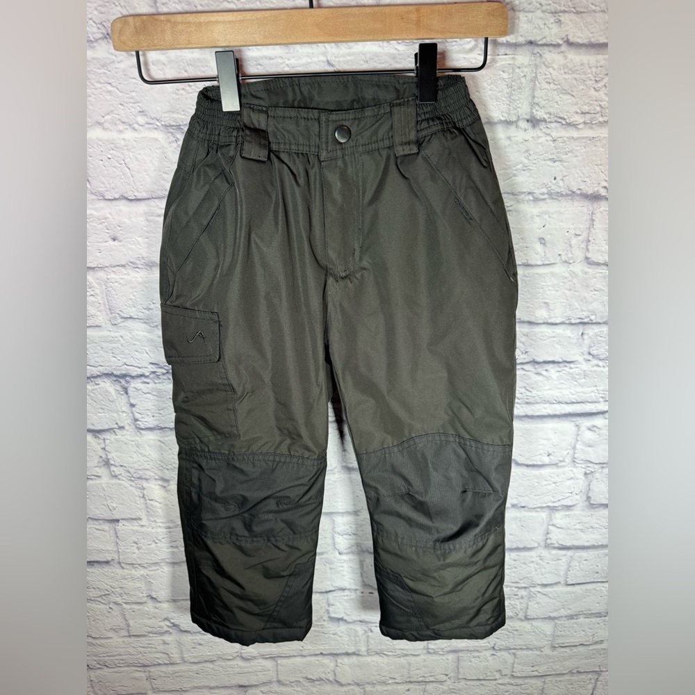 Vertical 9 Snow Pants Kids size XXS/ 4/5 solid black boys or girls kids‎